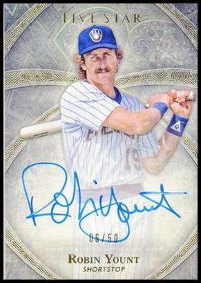 2014 Topps Five Star FSARY Robin Yount